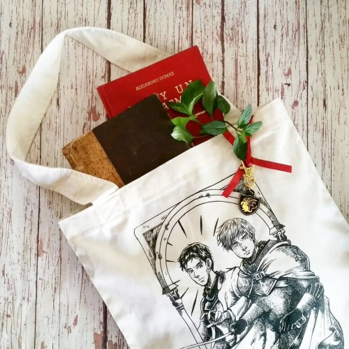 Merlin and Arthur totebags are now available at the store! go and get yours at gyrhs.storenv