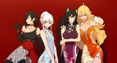 XXX dishwasherultimate1910:  RWBY premiere full photo