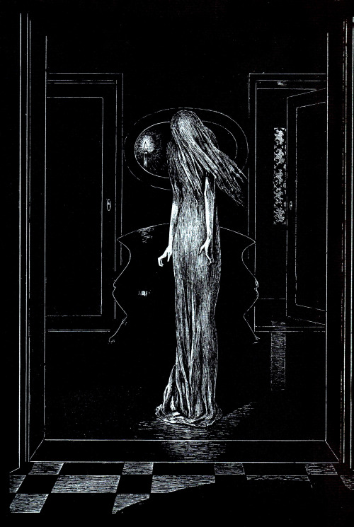 meliae:Illustrations for Edgar Allan Poe’s poemsAlberto Martini (1876 - 1954)