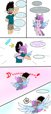  Just a small drawing/comic for a huge artist and blog that I really love   Shhhh~ it&rsquo;s love. Warm, throbbing love~