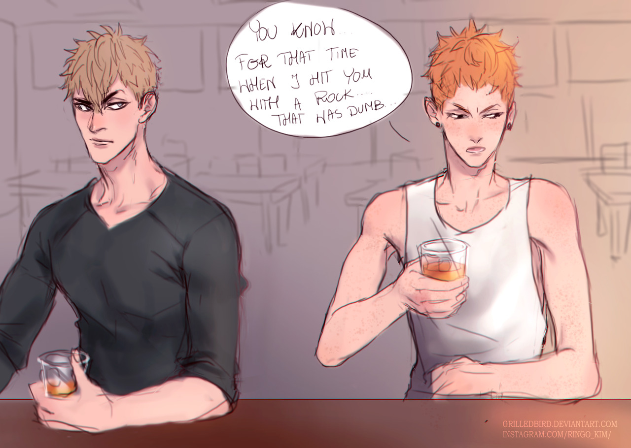 guanshanbabyfox: ringo-smile:   I found this funny in my head (ಡ u ಡ)  I bet