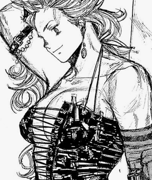 grass-skirt:  Appreciation post for buff women in manga (full screen for source)  AKA: draw str