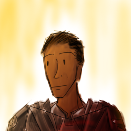 in-a-cave-with:super quick sketch for rhodey day