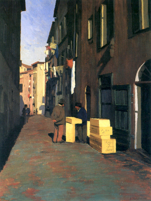 Porn Pics bofransson:  Vallotton, Félix/ Alte Straße