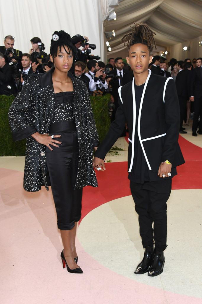 blackfashion:  Willow and Jaden Smith at the “Manus x Machina: Fashion In An Age