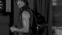 dailydoseofselena: Get to know me meme: [1/5] Male Characters » Daryl Dixon.“I ain’t afraid of nothin’.”