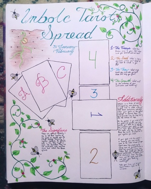 aspen-witch: My Imbolc grimoire pages Go to @aspen-witch to see my updated grimoire!