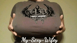 my-sexy-wifey:  I Love her titties. They