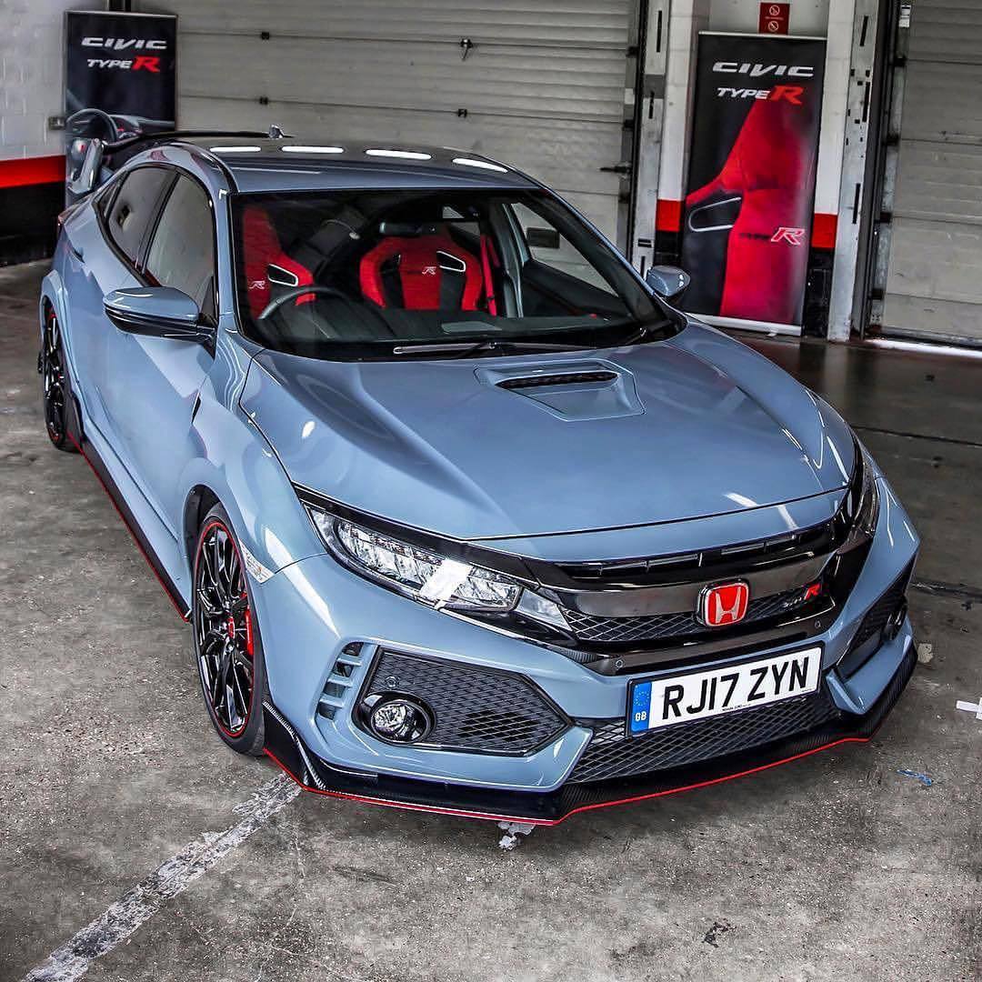 In the know — 2017 Honda Civic Type R in Sonic Grey 😳 photo from...