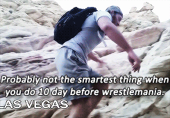 fyeahambrose: this is my 3rd wrestlemania and you know so.. I’m used to the whole
