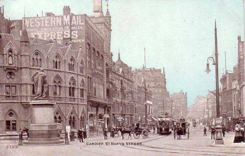 wishfulthinkment: Cardiff, Wales, 1890s - 1930s.