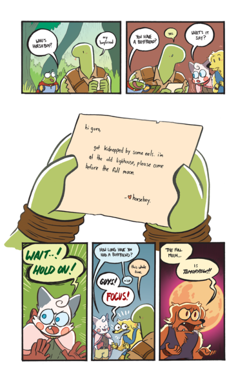 Dungeon Critters #3Here’s the first 9 pages of the third issue of Dungeon Critters, a comic I 