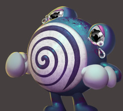 idylean:  One face a day 214 Poliwhirl (pokemon)