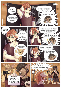 soft–dogs:page 3 of my comic bark//bite!
