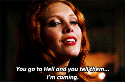 phoebewallersbridge:  favourite female villains: abaddon (supernatural) ‘And we