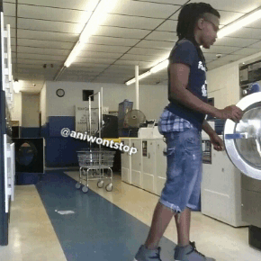 aniwontstop:  Was laundry day wish someone would’ve walked in and grabbed my assignment #aniwontstop