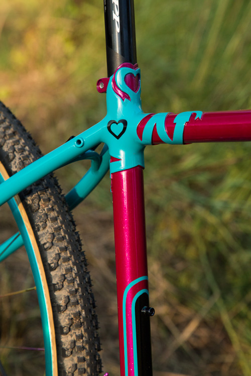 davewellbeloved: This is gorgeous (via Pedalino Bikes Gravel Queen | Cycle EXIF)