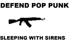 th3reign:  so today this kid was like yeah my favorite pop punk band is sleeping with sirens so i decided to make this