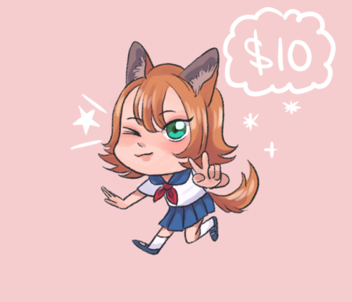 mewlynn - VERY QUICK CHIBI COMMISSIONupfront Paypal payment...