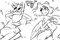 Excuse For The Rather Quick Doodle But I Just Noticed It’s The First Of October