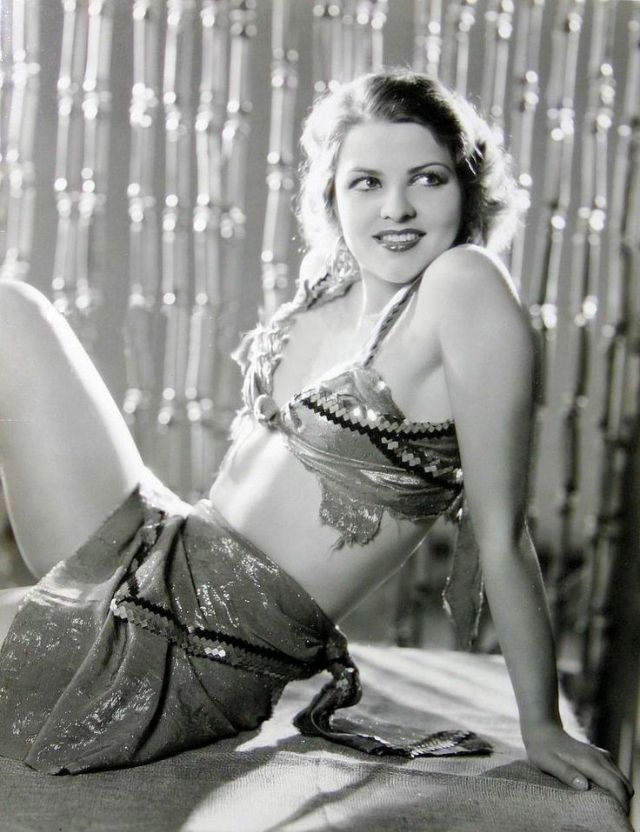 Photos of Lilian Bond in the 1930s.