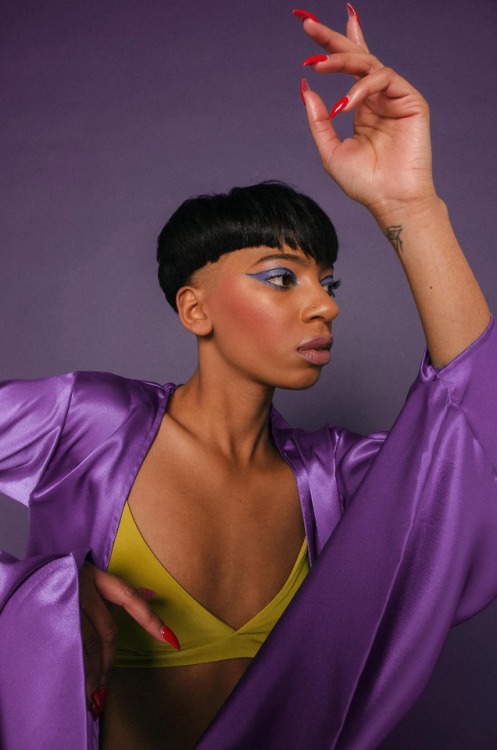 PURPLE REIGNStyle &amp; Model: Brittany TaylorMakeup: Amaka MaraDirector &amp; Photographer: