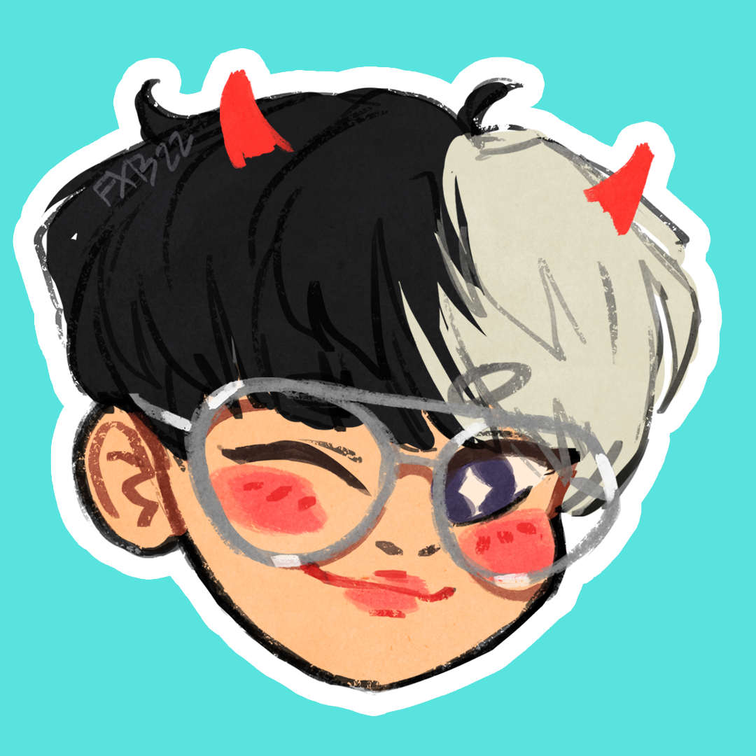 Ateez Busts Chibi Stickers