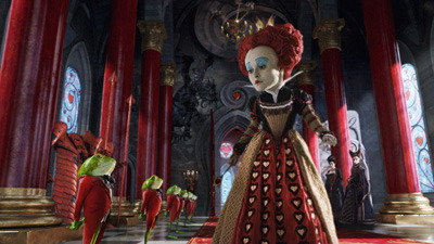 disneymoviesandfacts:Alice in Wonderland (2010) unites several actors from the Harry Potte