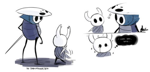 drawloverlala:Some Hollow Knight doodles  :3