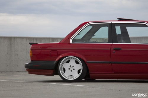allcarsphotos:  Love Letter to a Legend: Ryan Fuller’s Ground Hugging BMW E30 