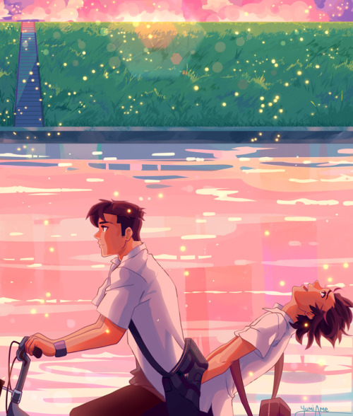 ames-rain: “Time waits for no one.” Girl Who Leapt Through Time is one of my favorite movies so it’s