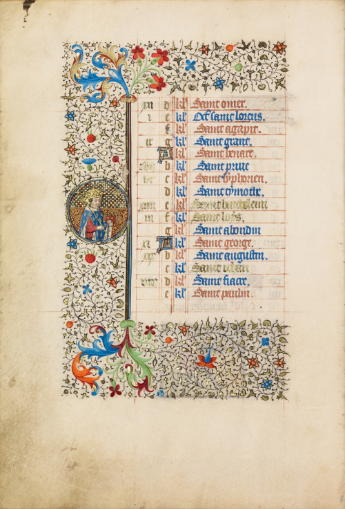 heaveninawildflower: August calendar pages from The Getty. 1) Threshing; Virgo ( Strasbourg, France,