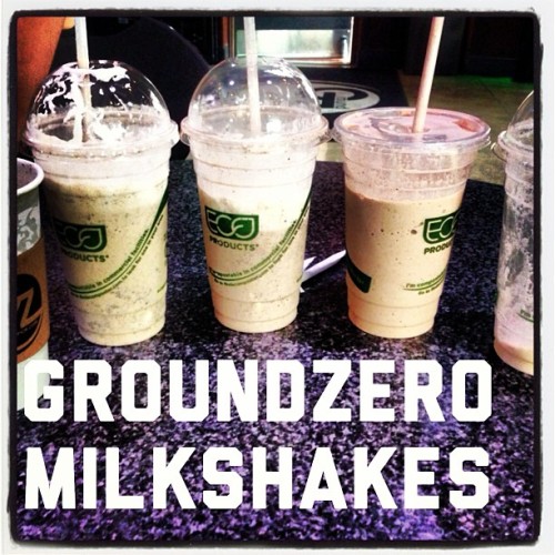 #milkshakes #dessert #yum @groundzerousc #sohipster #latte