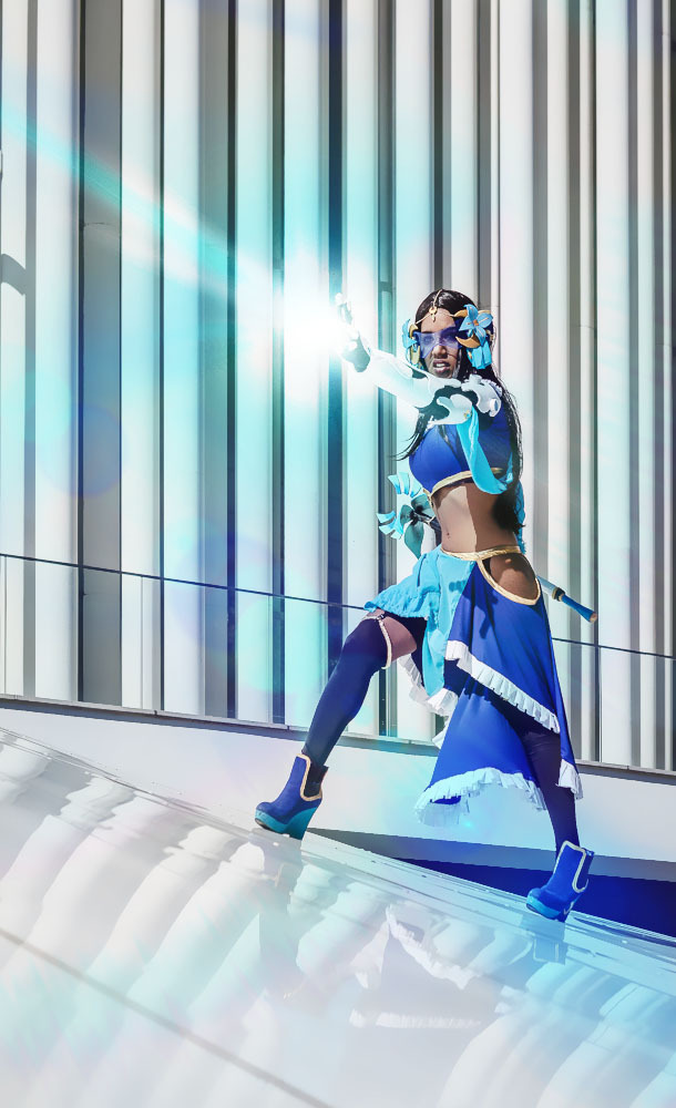 myriammcfly: Magical Girl Symmetra Cosplay Series: Overwatch Worn &amp; made