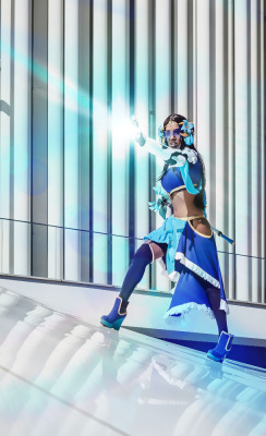 myriammcfly: Magical Girl Symmetra Cosplay Series: Overwatch Worn &amp; made by me (FB: Myriammcfly) IG: chocolatechainsaw) Design by Shourca  Photos by ForlornTreasures 