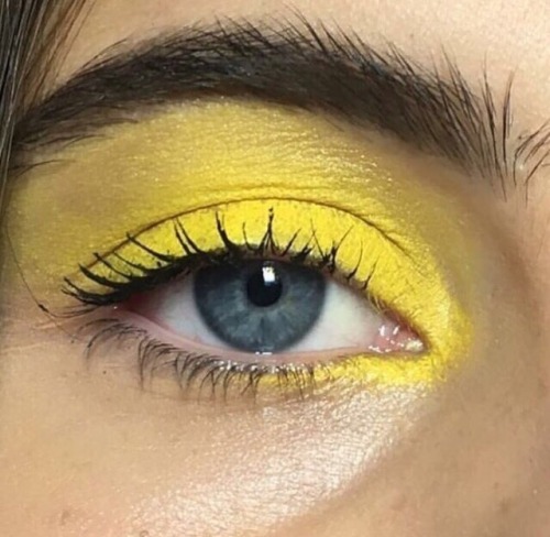 yellow makeup