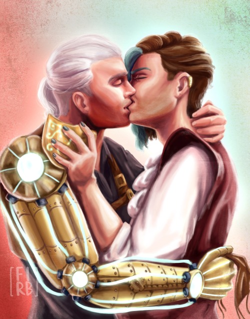 Retro-futuristic Magical-steampunk AU Geraskier, Anyone? Anyone? Just Me, Then.