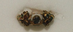 sixpenceee:  This is a Momento Mori Ring. Memento mori is a Latin phrase meaning “remember that you will die.” It also describes mourning jewelry and trinkets popular from the 16th through the 18th centuries. Those mourning the dead would wear these