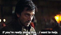 poe-dameron:Captain Cassian Andor (Diego Luna) is a by-the-book Rebel intelligence officer, brought 