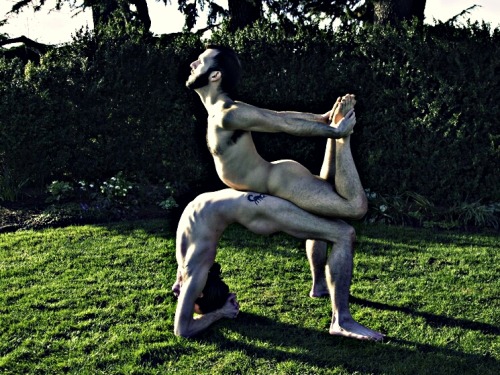 Porn photo yoga forever! scorpiusyoga: Bridge&Bow