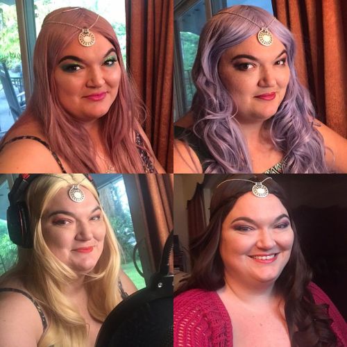 A year of Saraid twitch.tv/randomencounterprod #dnd #elf #bard #eladrin #casualcosplay #gamergirl ht