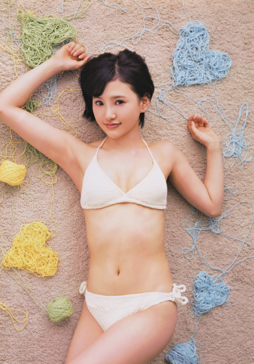 neprooooom:  (HKT48兒玉遥ちゃんの目が離せない水着グラビア！ | AKB48の画像まとめブログ ガゾ速！から) 
