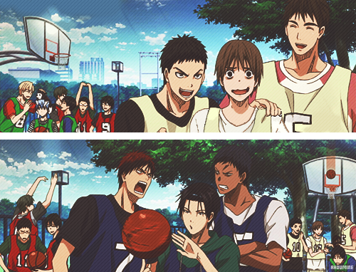 ryouzen-deactivated20150516:  Kuroko no Basket ending sequence ↳ ep. 14 → 24 