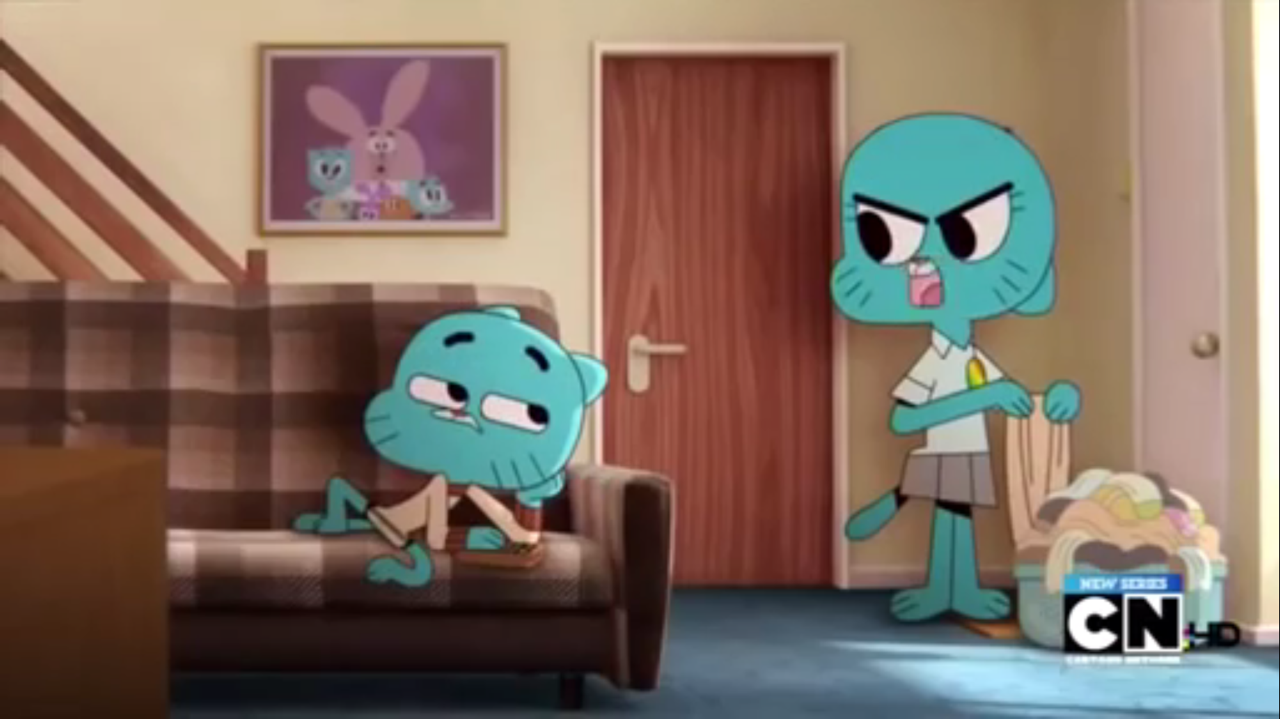 Part 1 of an underwear scene from The Amazing World of Gumball episode &ldquo;The