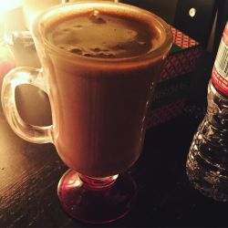 Nice hot chocolate to send me to sleep.😴
