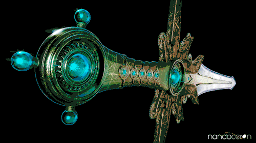 Eldpunk Sword: High poly model byNando CerónHigh-poly inspired by El'druin, the sword of justice wie