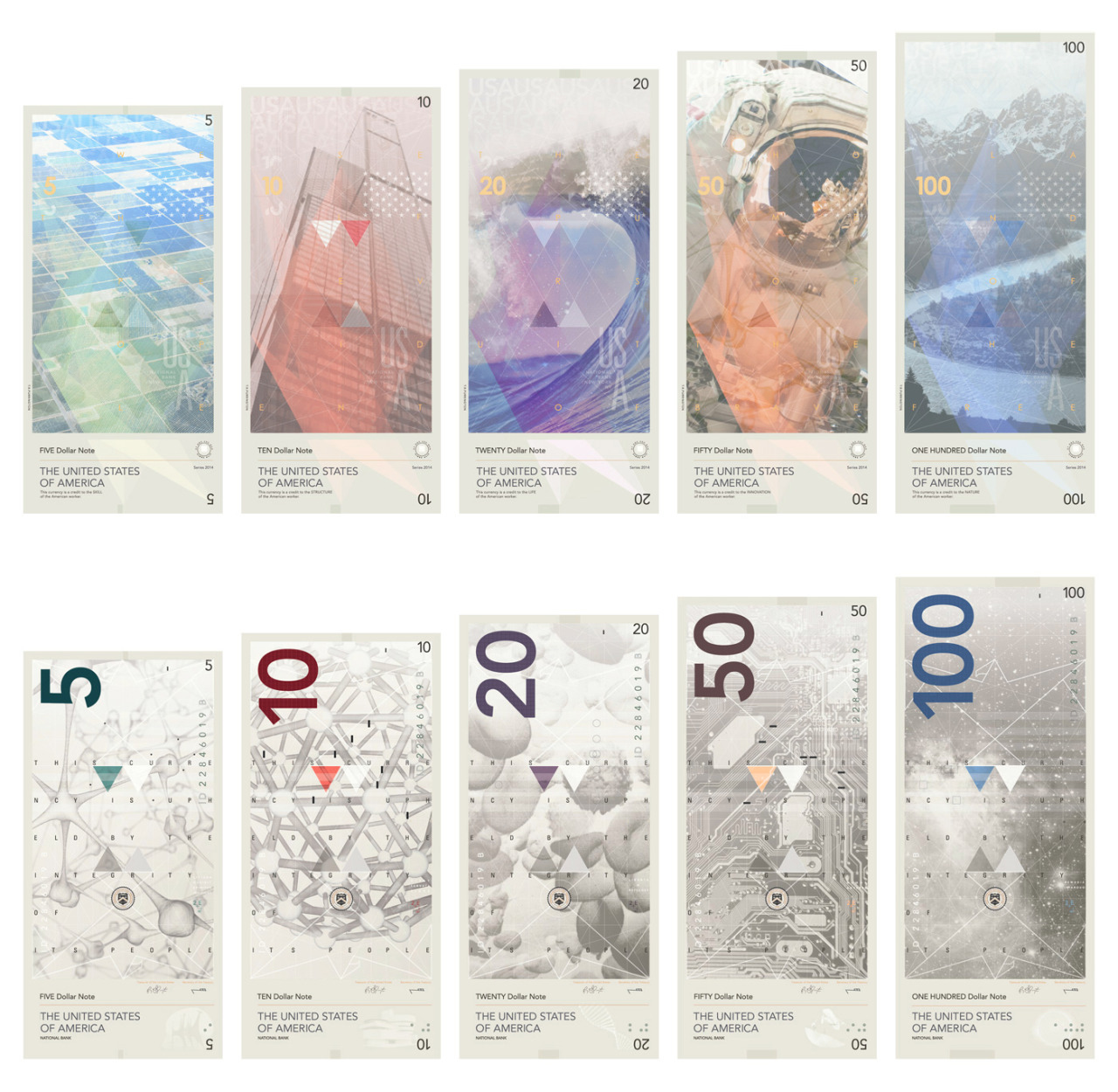 jenni-fi:  US Dollar Redesigned To Honor Science Not Presidents.