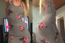 long, tight, soft, maxi dress [f]