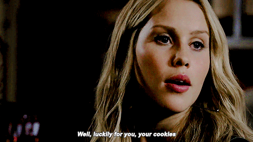 southdaleserpents: Every time I turn around, I catch an Original with their hand in the cookie jar.