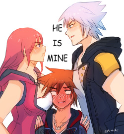 droogettegal:  pun-riii:  He is Mine !  Guys…he can be BOTH of yours!
